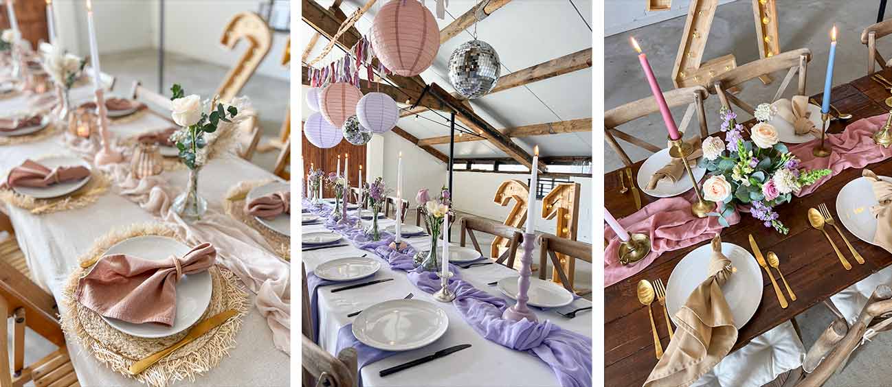 21 diner thema en decoratie huren