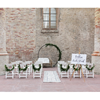 Backdrop rond zwart - zonder doek