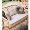Rotan 2 zitsbank huren bij Loods of Rentals