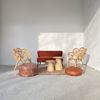 Zithoek rotan terracotta