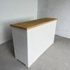 Blad witte bar - blank