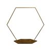 Taart display hexagon hoog
