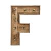 Kleine houten licht letters huren F Loods of Rentals