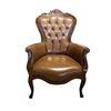 Stoel chesterfield bruin