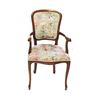 Stoel vintage bloemenprint 