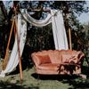 Backdrop driepoot + wit doek