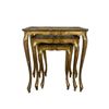 Bijzettafel goud - set