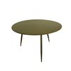 Salontafel goud rond