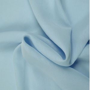 Chiffon loper - licht blauw - prijs per meter 