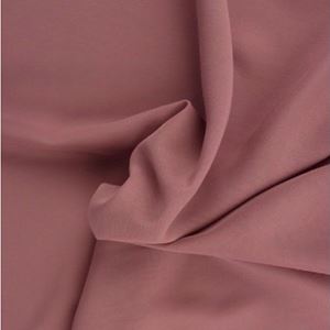 Chiffon loper - donker oud roze- prijs per meter 