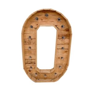 Lichtletter O of nul