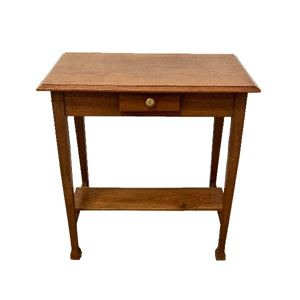 Bistrotafel donker hout
