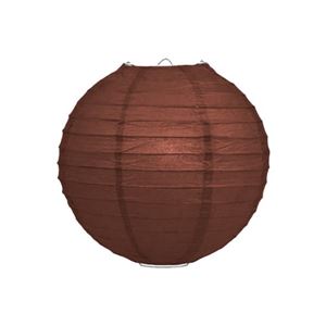 Lampionnen donker bruin