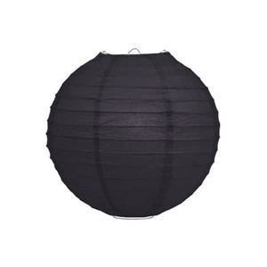 Lampionnen zwart