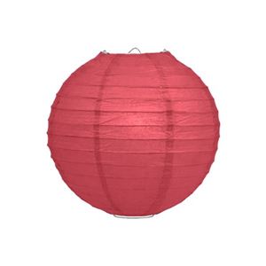 Lampionnen marsala rood