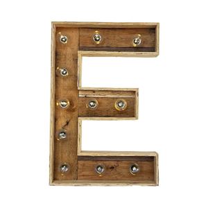 Kleine houten licht letters huren E Loods of Rentals