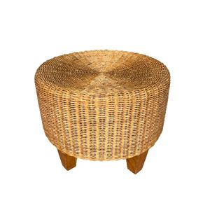 Poef rotan - op pootjes