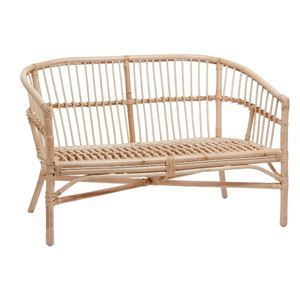 Rotan 2 zitsbank huren bij Loods of Rentals
