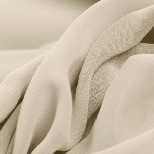 Chiffon loper - nude - prijs per meter