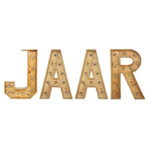 JAAR lichtletters klein