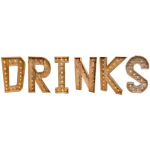 DRINKS lichtletters