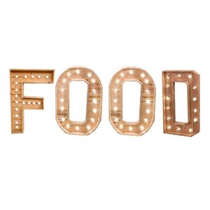 FOOD lichtletters