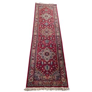 Tapijt loper - rood 2 350cm