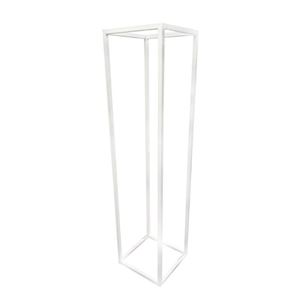 Metalen witte zuil 