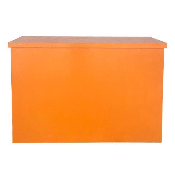 Inklapbare oranje bar