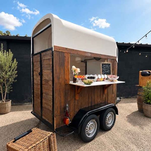 Foodtruck paardentrailer