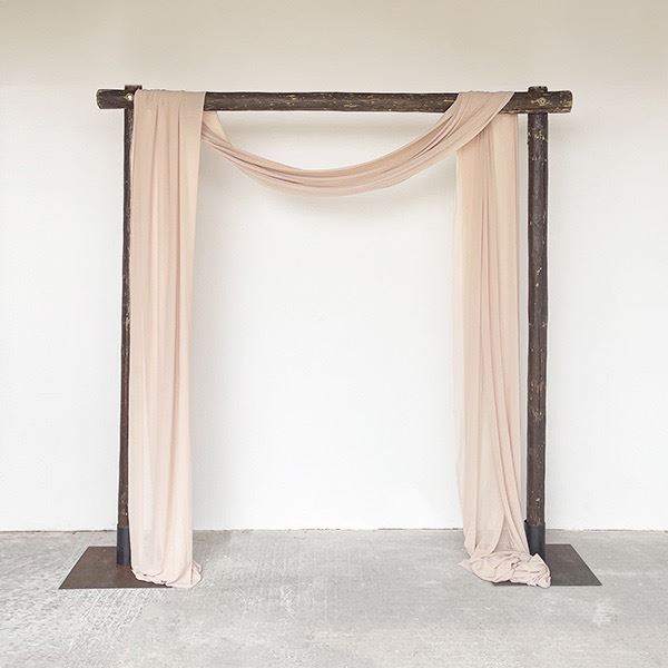 Backdrop donker + nude doek