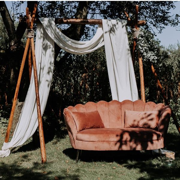 Backdrop driepoot + wit doek