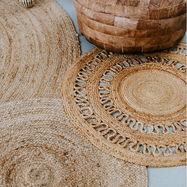Tapijt jute 200cm