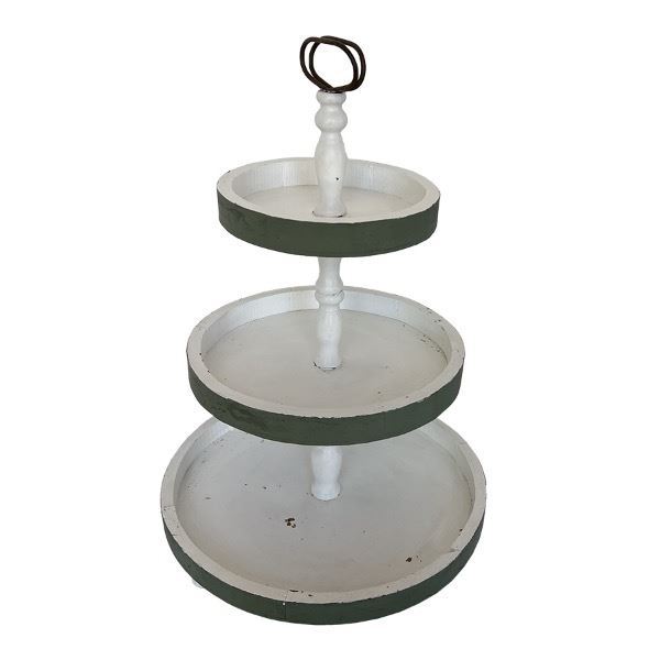 Etagère 3 laags wit 